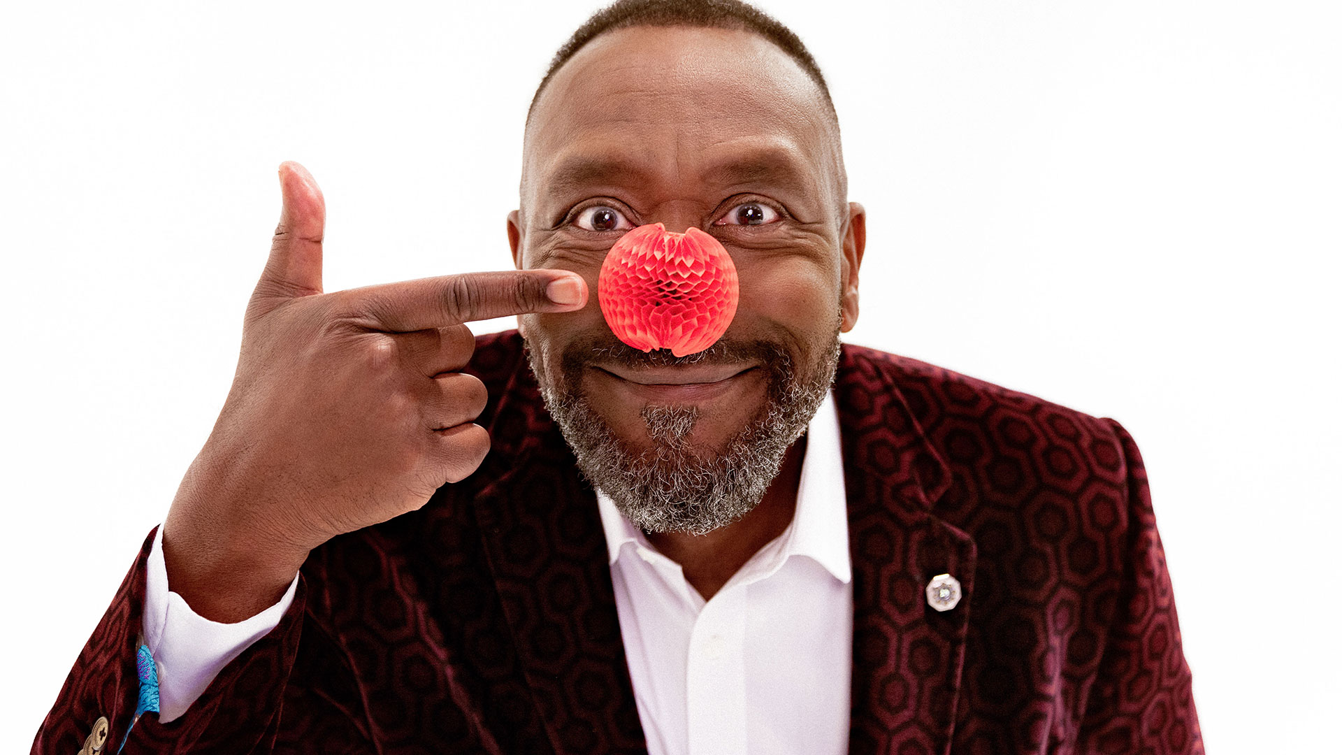 Sir Jony Ive designs plant-based Red Nose for Comic Relief - Design Week