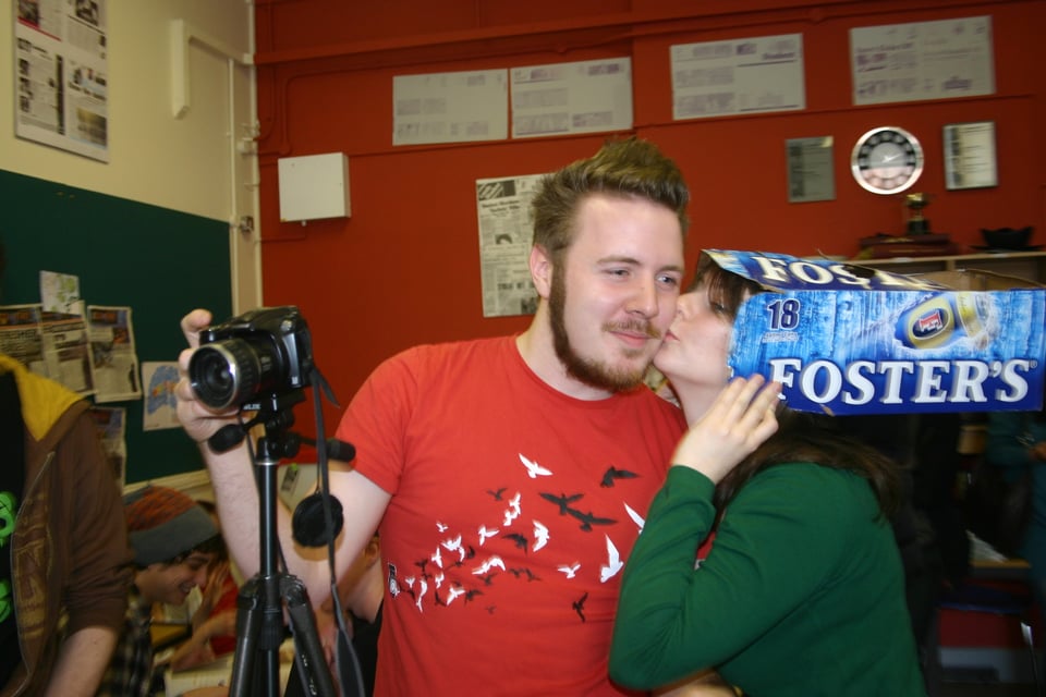 This was taken after the moustache began growing back, but you can imagine the awfulness for yourself