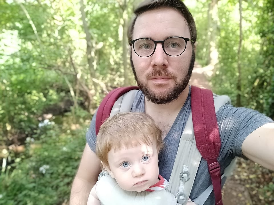 Being lost in charge of a fifteen-month-old definitely adds an edge to the experience