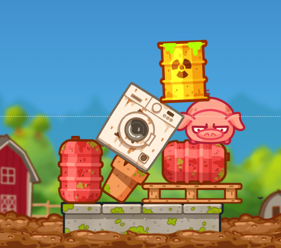 The washing machine is my favourite  Styscraper  piece, because it’s a perfect shape and incredibly heavy: once you put it down, it’s not going anywhere. Unlike those fucking red barrels. And don’t get me started on the bloody wingback armchair.