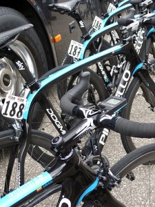 Team Sky's array of bikes and equipment